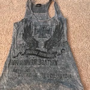 Daytrip graphic tank top